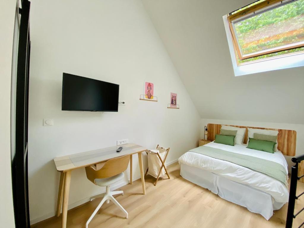 Duplex Avec Parking Proche Stade De La Beaujoire, Parc Des Expositions, Bord De L'Erdre Nantes Buitenkant foto
